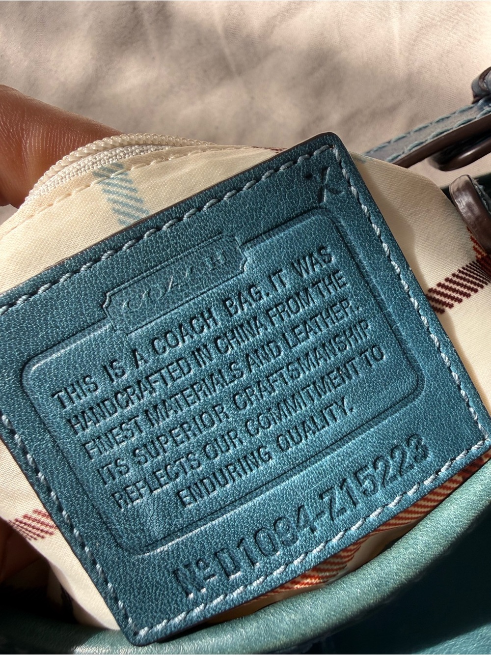 Coach bleeker laced bag - Picture 5 of 6